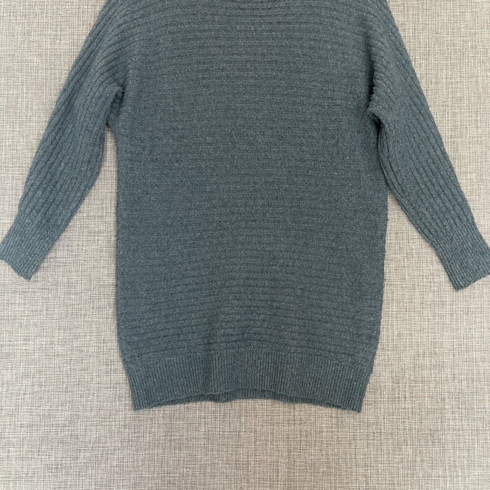 Pink Rose Oversize Sweater Tunic Dress Women’s Extra Small Blue Soft Macy's - Picture 3 of 13